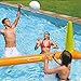 Produktbild Trade Shop Traesio Volleyball Volleyball Netz aufblasbar und Pool Ball 239 x 64 x 91 cm