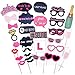 Price comparison product image Rzctukltd 30PCS Full Set Photo Booth Prop Moustache Wedding/Hen Do Party/Stag Night Game
