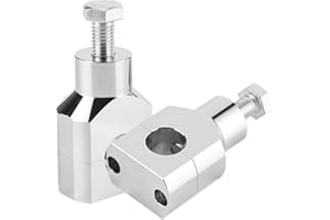 SOCOBETA Motorcycle Clamp Bar 1 Inch Handlebar Clamp for Cruisers Choppers Motorcycle