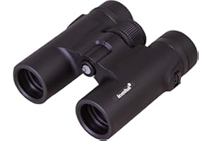 Levenhuk Karma Base 8x32 Prismáticos de Viaje Compactos, con Enfoque Cercano, para Observación de Aves, Senderismo y Actividades al Aire Libre