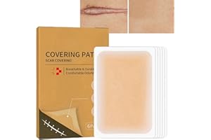 SIYINZU 6PCS Concealer Sticker,Invisible Scar Cover-Up,Breathable and Waterproof S-car Co-ver Stickers,Ultra Thin Patch for Scar,Concealer Stick-er for Covering Up Scars,Natural Con-cealer Stickers