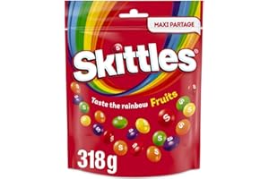 M&M'S SKITTLES - Bonbons au goût Fruits - Sachet de 318g