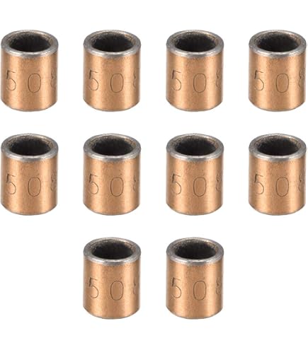 Kozelo Lot De 5 Roulements à Aiguilles HK0408 - 4x8x8 Mm - Acier Chromé, Ouverts, Idéal Pour Boîtes De Vitesses Et Machines-Outils
