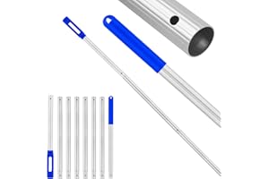 Asaiy Pool Teleskopstange für Pools & Whirlpools, Ausziehbar von 74 bis 300 cm, Aluminium 8-teilige Ausziehstange für Poolreinigung – Kompatibel mit Kescher, Skimmernetz, Poolbürste & Bodensauger