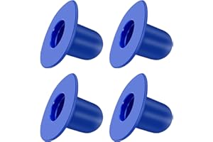 WANTUSHUI 4 Stück Pool Stopfen, Pool Verschlussstopfen Pool Verschlusskappe, Abdeckung Pool Plug, Ablassstopfen, Filter Pumps Winterstopfen Pool Swimming Pool Zubehör, für Bestway IntexPools (Blue)