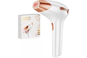 OUPSEEN IPL Depiladora de Luz Pulsada, Con Funciones de 3 en 1, Energía de Nivel 9, Depilador Láser de 600NM - 1200NM, Adecuado Para Hombres y Mujeres 999,900 Flashes Laser Depilacion