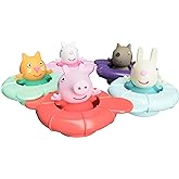 Toomies TOMY, Peppa Pig Peppa'nın Havuz Partisi, Oyuncak | Peppa Wutz Oyuncak K&uuml;vet - Bebek &Ccedil;ocuk Havuzu, Banyo Oyuncağı Bebe