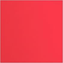 Papier Cartonné Vaessen Creative Florence 216g - 20 Feuilles 30.5x30.5cm Rouge Coquelicot Texturé