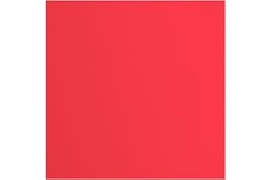 VAESSEN CREATIVE Florence Cardstock, Carta Rossa, 216 Grammi/m², 30,5 x 30,5 cm, 20 Pezzi, Trama per Scrapbooking, creazione di Biglietti, fustellatura e Altri lavori di bricolage, Rot, 30.5x30.5cm