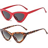 JFAN Occhi Di Gatto Occhiali Da Sole Donna Vintage Clout Goggles Cerniere In Metallo Bicchieri Retro Eyewear Integrato UV Car