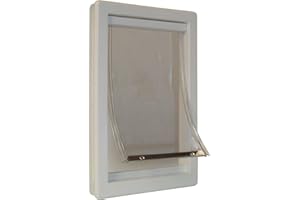 IDEAL PET PRODUCTS SINCE 1979 Perfect Pet Soft Flap Cat Door with Telescoping Frame, Small, 5" x 7" Flap Size