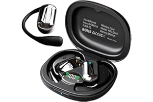 HOVICATIVE Ki übersetzer kopfhörer - Übersetzungskopfhörer Echtzeit,3-in-1 Echtzeit übersetzer Ohrhörer mit 144 Sprachen,Übersetzungsgerät für Reisen und Business (negro profundo)