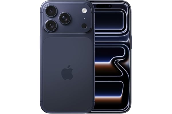 Apple iPhone 17 Pro 256 Go : Écran 6,3 pouces avec ProMotion jusqu’à 120 Hz, Puce A19 Pro, Autonomie prodigieuse, Système caméra Pro Fusion avec caméra avant Center Stage ; Bleu intense