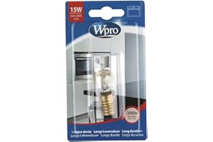 Paxanpax Ampoule d'origine Whirlpool Wpro pour four [E14, 15W, 230-240V, 300°C, S22, T29] (Lot de 1) 484000000984