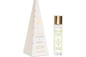 STONEGLOW CANDLES LONDON Stoneglow - Seasonal Collection - Cinnamon& Orange - Room Spray (Pyramid)