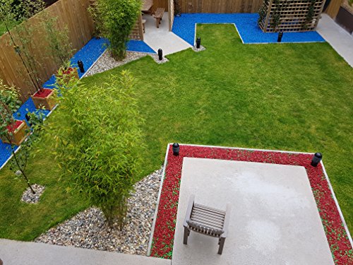 RockinColour Dekosteine für den Garten, Azurblau - 8