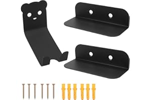 EYPINS Bicycle Wall Mounts Bike Storage Rack Pedal Hanger Hook for Electric, Hybrid, Mountain, Road Bike - Horizontal Wall Mount Bike Stand for Indoor Garage and Home