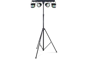 Vocal-Star Światła PAR i Derby, aktywowane dźwiękiem, oświetlenie sceniczne, DJ, RGBW, reflektory, światło stroboskopowe, kompletny system oświetlenia (PAR)