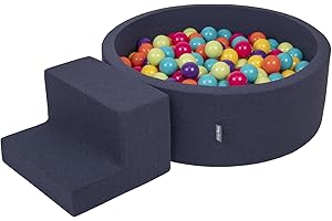 ‎KIDDYMOON KiddyMoon Spielplatz Aus Schaumstoff Mit Bällebad Und Bällen Hindernisläufen