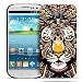 Produktbild Samsung Galaxy S3 Mini Motiv Backcover, Conie Mobile PC Motiv Rückschale Hartschale Hülle Tier Muster, Leuchtefekt, Schutzhülle / Case für hinten