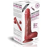 Kumandalı Isıtmalı İleri Geri Hareketli ve Rotasyonlu Ger&ccedil;ek&ccedil;i Damarlı Yapay Penis Vibrator Gizli Kargo (19 CM)