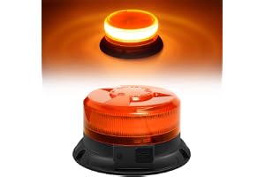 Rundumleuchte Warnleuchte Juluen Axixtech LED B18 Gelblicht ECE R65 DIN
