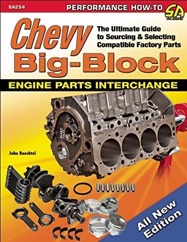 Chevy Big-Block Engine Parts Interchange: The Ultimate Guide to Sourcing and Selecting Compatible Factory Parts (Sa Design) (Performance How to)