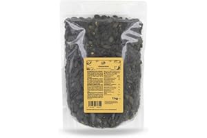 KoRo - Semi di zucca della Stiria 1 kg - prima qualità, non tostati, sgusciati, al naturale, senza sale, crudi, per pane e insalate, ricchi di proteine vegetali