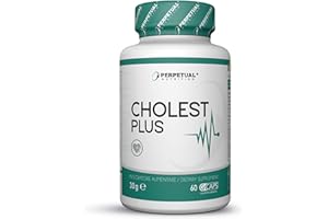 PERPETUAL NUTRITION RISO ROSSO FERMENTATO COLESTEROLO, 60 capsule con 2,9 mg di Monacolina K e Berberina per il tuo benessere Cardiovascolare. Formulazione con Coenzima Q10 e Cardo Mariano