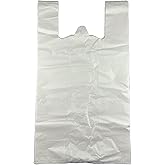 Kalın Beyaz Poşet Jumbo Boy 50x90cm Hışır Atlet Poşet Market Manav, Kurban Poşeti &Ccedil;&ouml;p Poşeti 1 KG