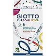 GIOTTO TURBO GLITTER Ast. 8 pennarelli glitterati