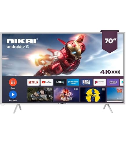 KONKA 65 inch, Google TV, 4K UHD, Frameless, Smart, Shahid, Google