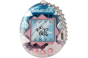 TAMAGOTCHI Bandai Angel Digital Pet Dreamy Angel Shell | Raise Your Angel Cyber Pet With This 5cm Electronic Toy Digital Pets Make Great Retro Gifts For Kids And Adults Age 8+