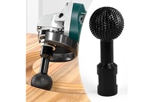 REFORUNG Fraise Sphérique Rotative 14mm Lime Rotative à tête Sphérique Sculpture sur Bois Foret de Polissage Fraises à Boule Meuleuse D'Angle Accessoires pour Meuleuse d'angle 100/115/125