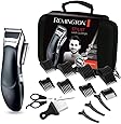 Remington Haarschneidemaschinen-Set HC363C (selbstschärfende keramikbeschichtete Klingen, 8 Kammaufsätze + Profi-Koffer & weiteres Zubehör, Netz-/Akkubetrieb, Lithium) Haarschneider