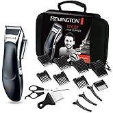Remington Set Tagliacapelli - Lame autoaffilanti rivestite in ceramica - 8 pettini accessori + custodia professionale e altri