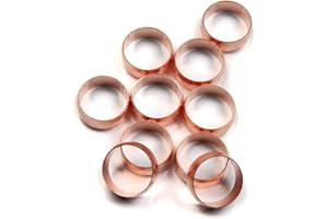 THUNDERFIX 15mm Compression Olives Copper for 15mm Copper Plumbing Pipe (Pack of 10)