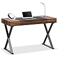 Centurion Supports ADONIS Oak and Chrome Ergonomic Home Office Computer Desk