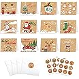 DIY Diamond Painting Weihnachtskarten Set - 12 Stück Mit Umschlägen