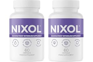 FITNESS HERO SUPPLEMENTS NIXOL - All Natural/Weight Management Support - 120 Capsules - Vegan/New & Sealed