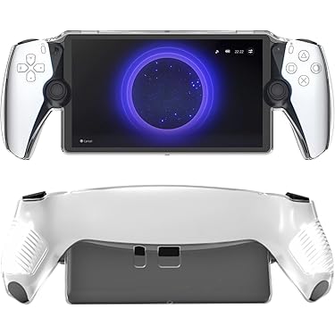 4 Impugnatura Per Pollice 5 In 1 Custodia Trasparente Trasparente Rigida Custodia Trasparente Per Sony PS5 Play Station 5 PS 5 Controller Gamepad - Foto 8