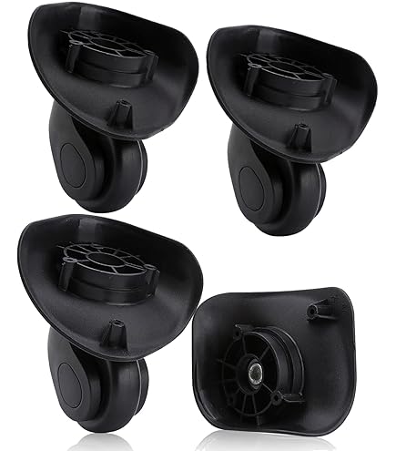 Bagage Koffer Wielen, 2 Stuks Diameter 55 mm Duurzame Zwenkwielen voor Bagage, Reservewielen voor Koffers, Universele Zwenkwielen voor Koffers
