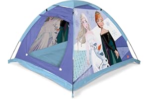 MONDO 28392 Disney Toys – Garden Tent jardín Frozen – Casa de Juegos para Interiores y Exteriores Tienda de Regalo portátil para niños, Bolsa de Transporte incluida