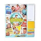 Medida 21.5x32.5 cm Grupo Erik Editores Planificador Familiar 2017/2018 Cocina Retro