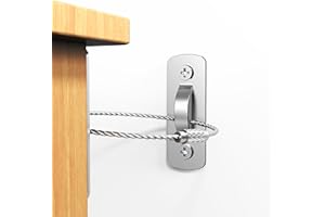 HZJD Ancoraggi per mobili, per l'impermeabilizzazione dei bambini 400 libbre ancoraggi a muro per mobili (10 Pezzi)