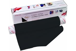 Dycem Non-Slip Material Roll, Black, 8" X 6.5 ft