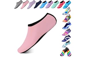 Hoomall Chaussures Aquatiques Femme Homme Enfant Chaussures de Plage Respirant Chaussures d'eau Semelle Souple Antidérapant pour Plage Piscine Surf Sport Gymnase