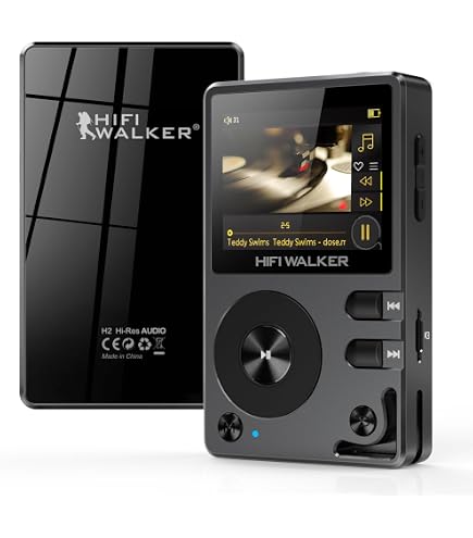 Lecteur MP3 Bluetooth 5.0 - Écran LCD 1.77" - 30h D'autonomie - Ultra Fin