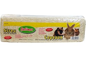 BUBIMEX - Astillas de madera para roedor, conejo, hámster, conejillo de indias, ratones, conejillo de indias, 100% natural, biodegradable, tierno, sin tratar, muy absorbente, neutraliza los olores – 1