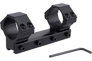 ToopMount Anillos de Montaje del Visor Anillos tácticos de bajo Perfil de 30 mm Anillos de Visor de 11 mm Adaptador para el Visor